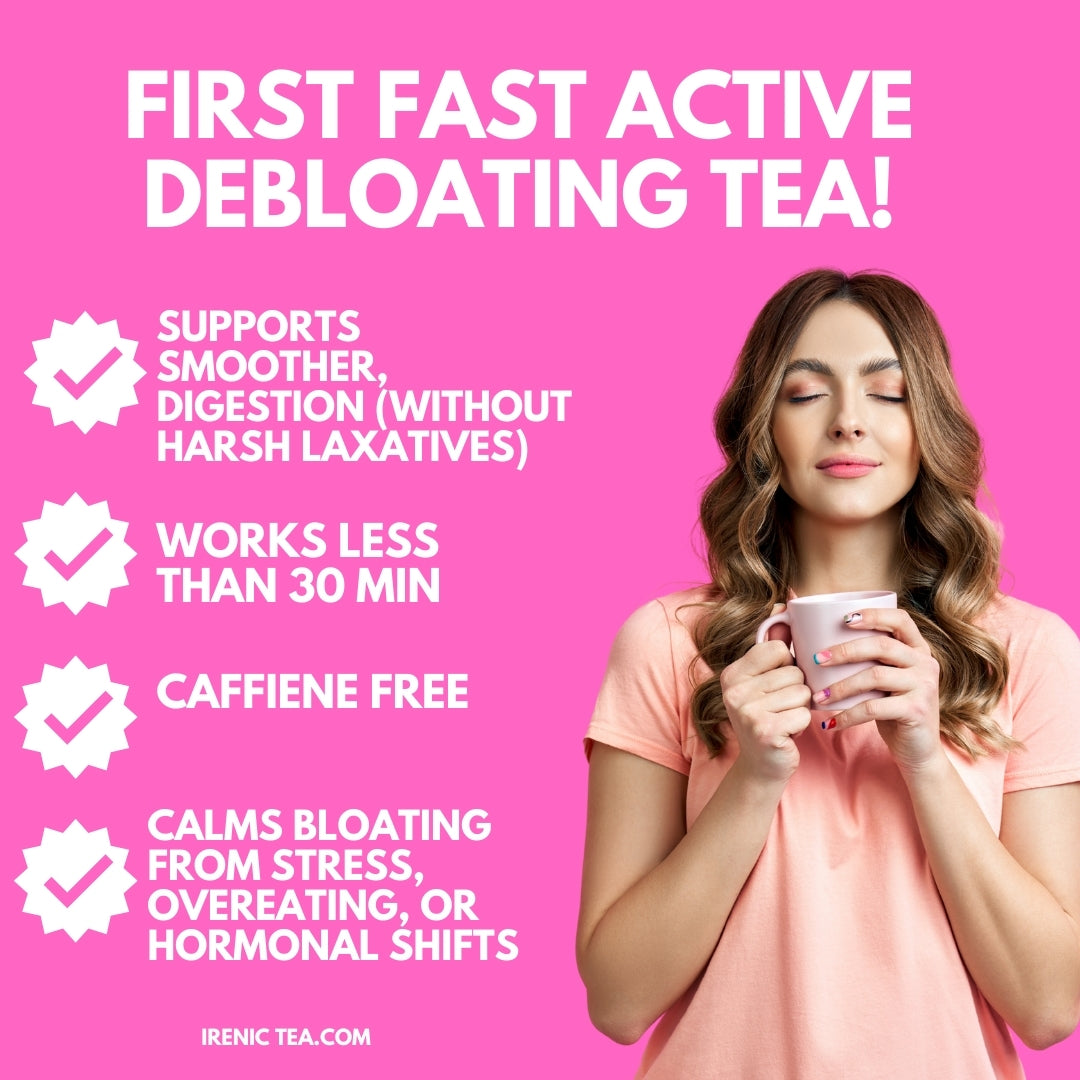 Body Goals Tea – Debloat & Reset with Hibiscus, & Gentian (Caffeine-Free) | Loose leaf tea