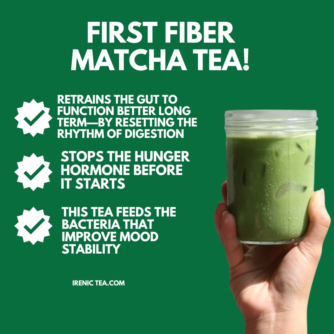 Hot Girl Stomach Tea™ – Fiber Matcha *Mix w/ regular matcha or protein shakes
